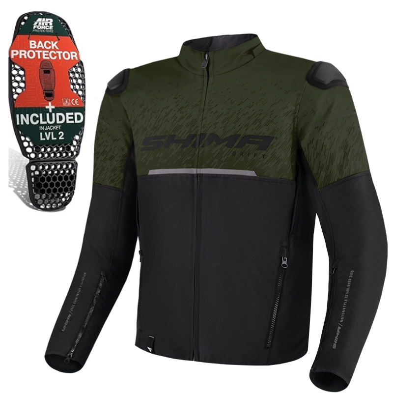 Geaca Moto Shima Drift - Protectii Nivel 2 si Ventilatie H3