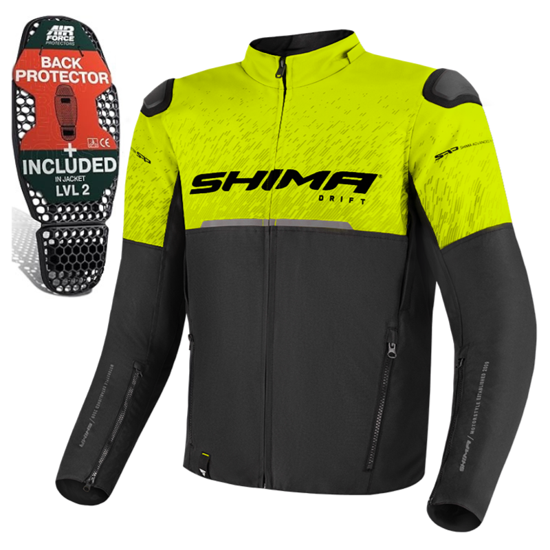 Geaca Moto Shima Drift - Protectii Nivel 2 si Ventilatie H3