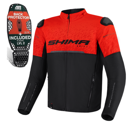 Geaca Moto Shima Drift - Protectii Nivel 2 si Ventilatie H3