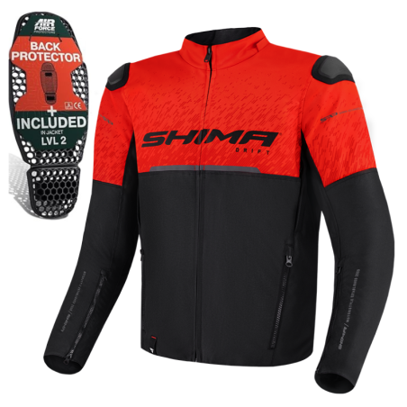 Geaca Moto Shima Drift - Protectii Nivel 2 si Ventilatie H3