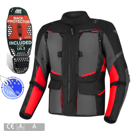 Geaca Moto Shima Hero 2.0 - Textila Touring 3 in 1 cu Protectii
