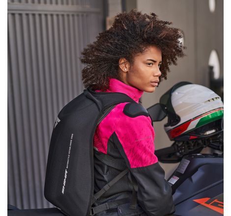 Geacă Moto Damă Shima Drift Lady - Textil, Protecții Nivel 2, Croi Cambrat