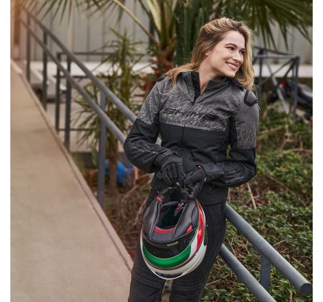 Geaca Moto Dama Shima Drift Lady - Protectii Nivel 2 Slim Fit