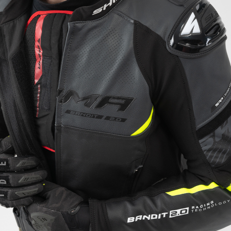 Geaca Shima Bandit 2.0 | Piele Moto Street | motorbikers.ro