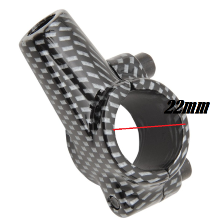 Suport oglinda de 10mm prindere 22mm