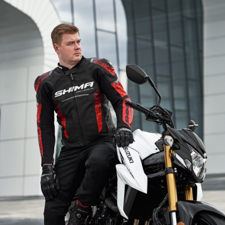 Geaca Shima STR 2.0 | Piele Sport Moto | motorbikers.r