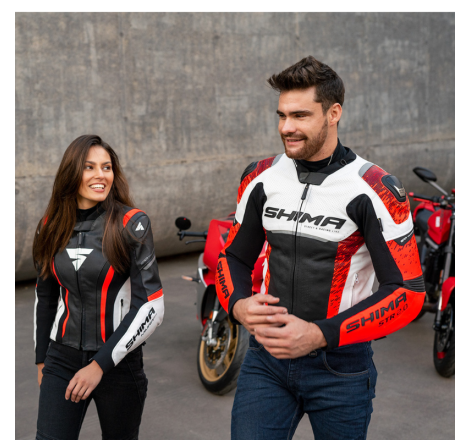 Geaca Shima STR 2.0 | Piele Sport Moto | motorbikers.ro