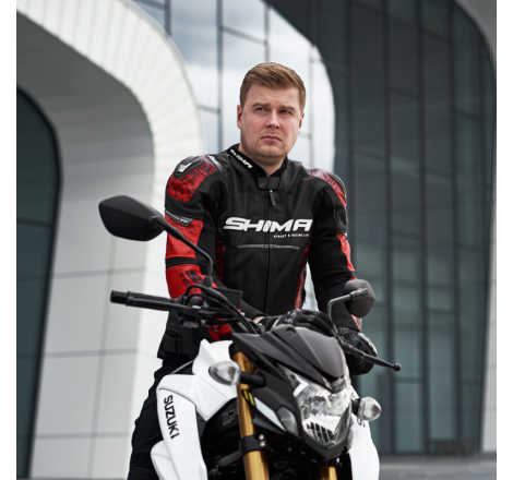 Geaca Shima STR 2.0 | Piele Sport Moto | motorbikers.r