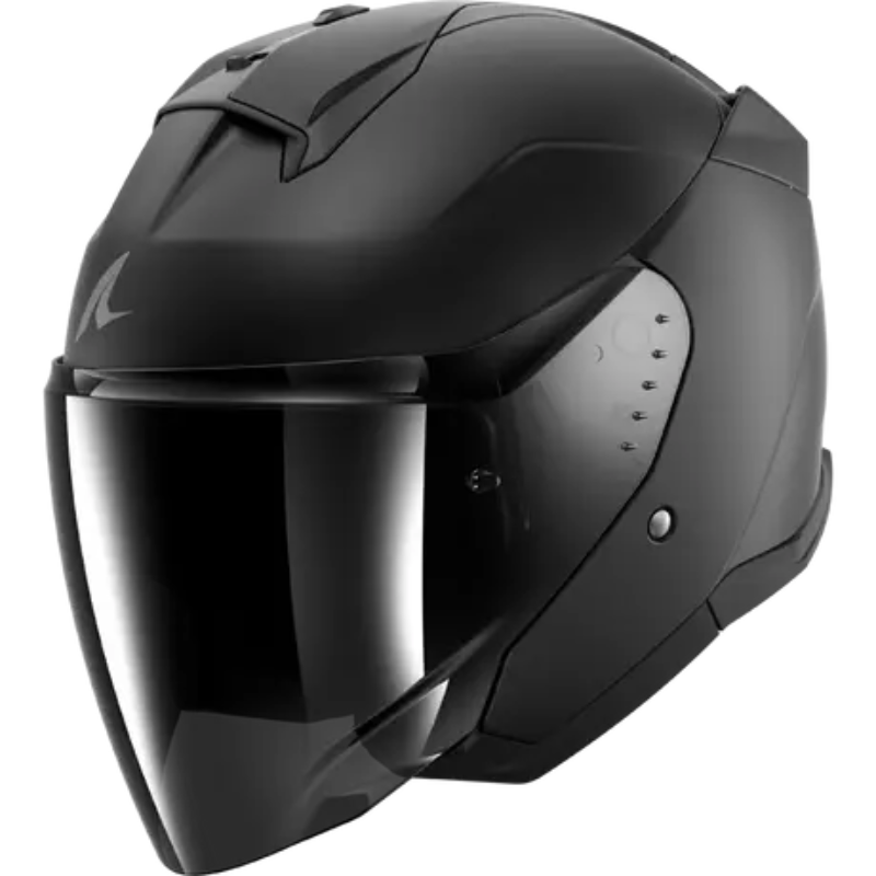 Casca Moto Open Face Shark SKWAL JET Blank Matte Black HE3801EKMA
