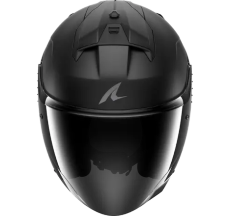 Casca Moto Open Face Shark SKWAL JET Blank Matte Black HE3801EKMA
