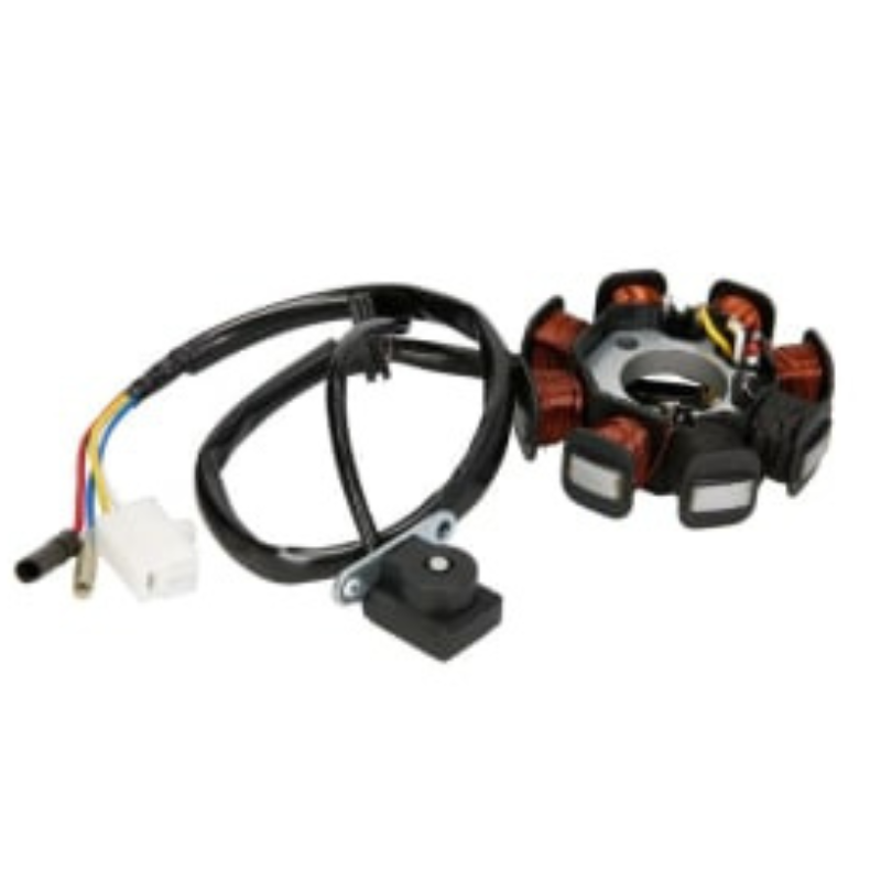 Stator aprindere scuter 4 timpi GY6,8 bobine ,4 fire