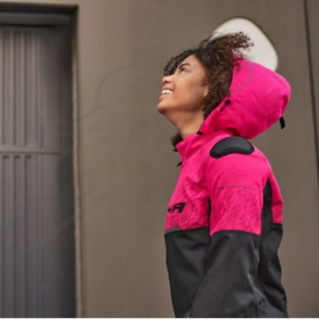 Geacă Moto Damă Shima Drift Lady - Textil, Protecții Nivel 2, Croi Cambrat