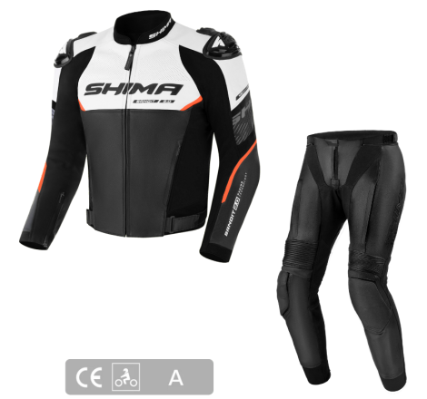 Set Shima Bandit 2.0 | Geaca + Pantaloni Piele | motorbikers.ro