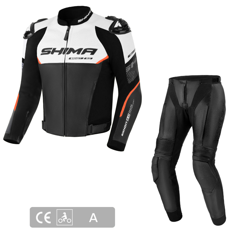 Set Shima Bandit 2.0 | Geaca + Pantaloni Piele | motorbikers.ro