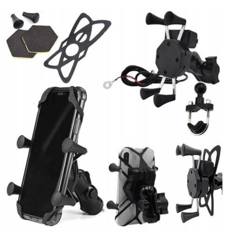 FreedConn – suport de telefon moto cu încărcător USB 2.1A