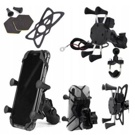 FreedConn – suport de telefon moto cu încărcător USB 2.1A