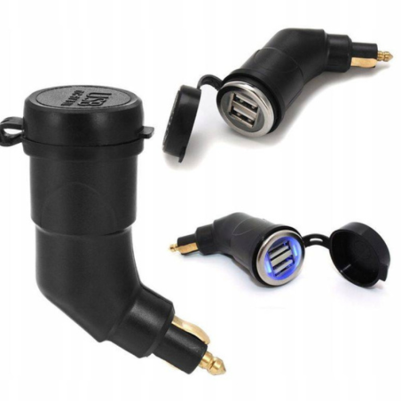 FreedConn – priză moto cu port dublu USB 5V 3.3A