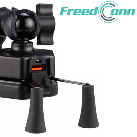 Suport telefon moto FreedConn MC20W cu USB | Motorbikers.ro