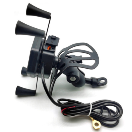 Suport telefon moto FreedConn MC20W cu USB | Motorbikers.ro