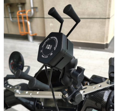 Suport telefon moto FreedConn MC20W cu USB | Motorbikers.ro