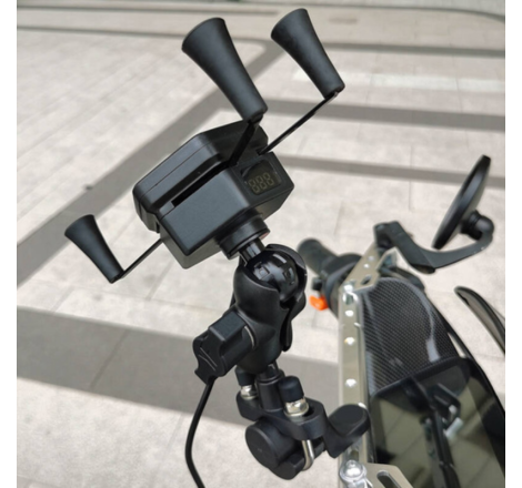 Suport telefon moto FreedConn MC20W cu USB | Motorbikers.ro