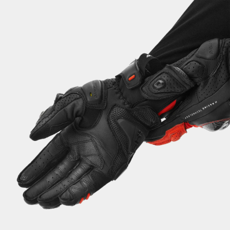 Manusi scurte sportiva de piele Shima XRS3