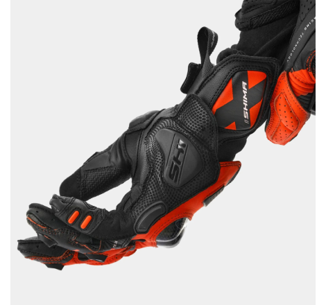 Manusi scurte sportiva de piele Shima XRS3