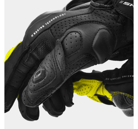 Manusi moto scurte sportiva de piele Shima XRS3