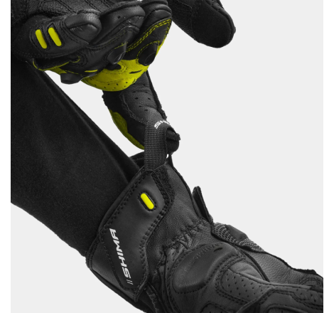 Manusi moto scurte sportiva de piele Shima XRS3