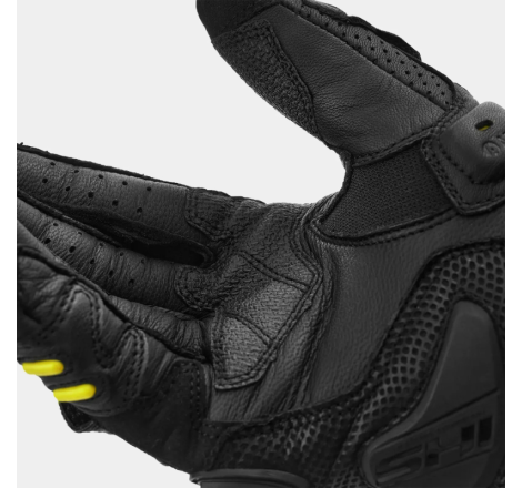 Manusi moto scurte sportiva de piele Shima XRS3