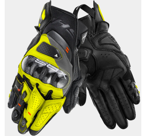 Manusi moto scurte sportiva de piele Shima XRS3