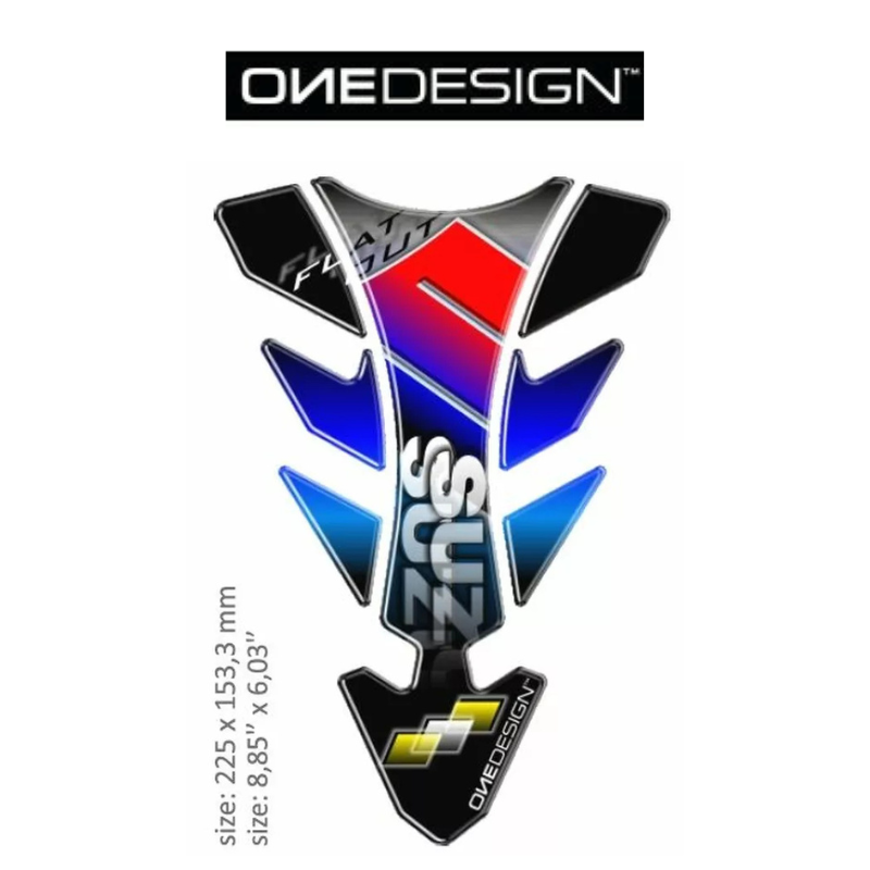 Tank Pad motocicleta Suzuki ornament sticker protectie rezervor