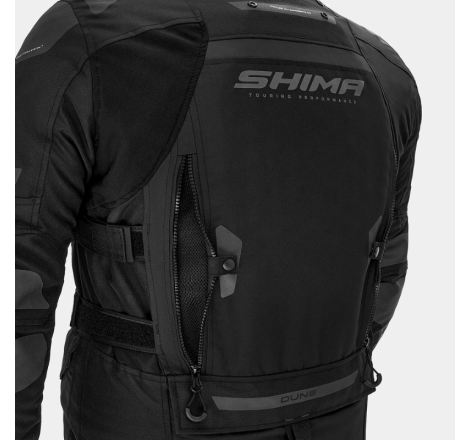 Geacă Moto Touring Shima Dune - Sistem 3-în-1, Impermeabilă