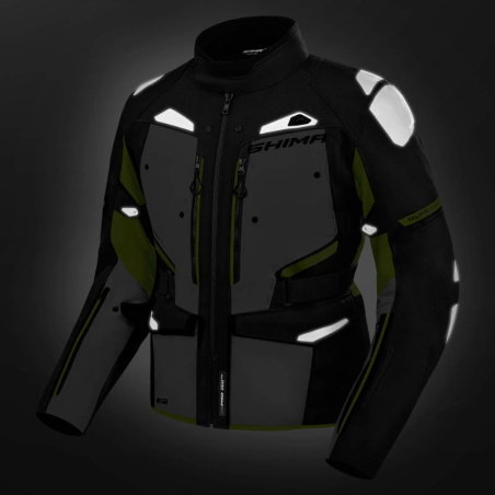 Geacă Moto Touring Shima Dune - Sistem 3-în-1, Impermeabilă