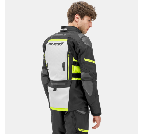 Geacă Moto Touring Shima Dune - Sistem 3-în-1, Impermeabilă