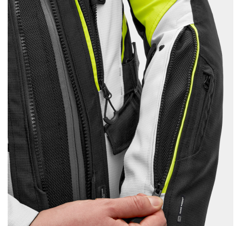 Geacă Moto Touring Shima Dune - Sistem 3-în-1, Impermeabilă