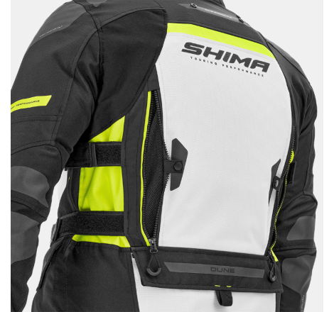 Geacă Moto Touring Shima Dune - Sistem 3-în-1, Impermeabilă