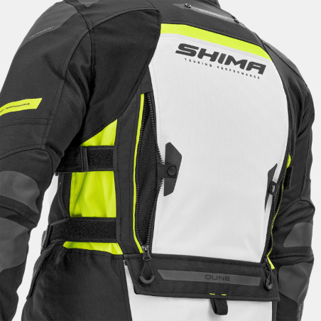 Geacă Moto Touring Shima Dune - Sistem 3-în-1, Impermeabilă