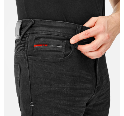 Blugi moto textili cu protecție CE Shima Zenith