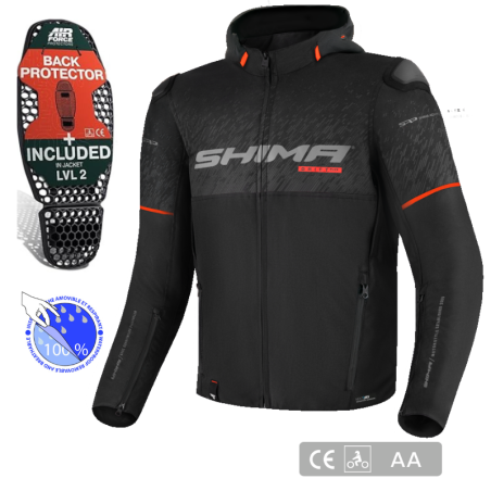 geaca-moto-shima-drift-plus-negru-ROSU-protectii-nivel-2