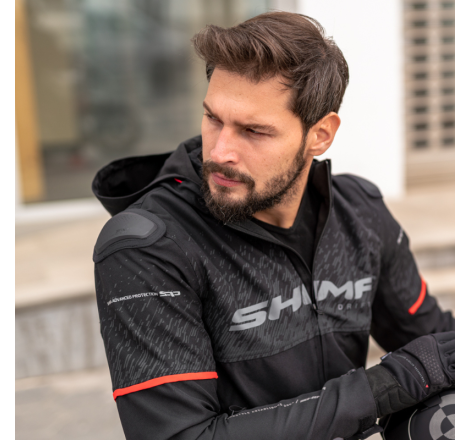 Geaca Moto Shima Drift Plus - Impermeabila cu Protectii Nivel 2