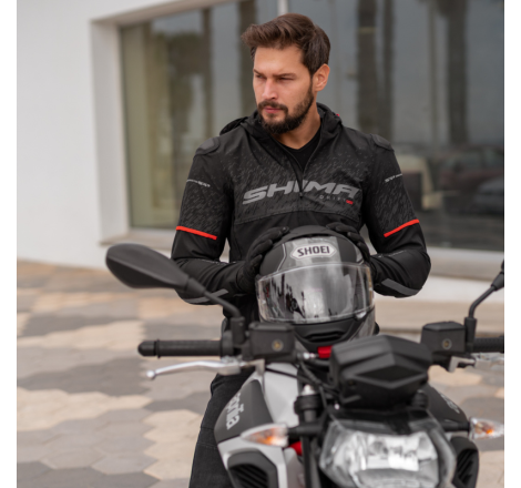 Geaca Moto Shima Drift Plus - Impermeabila cu Protectii Nivel 2