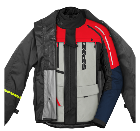 Geaca Moto Spidi 4 Season V3 H2Out - Adventure Touring 3 in 1