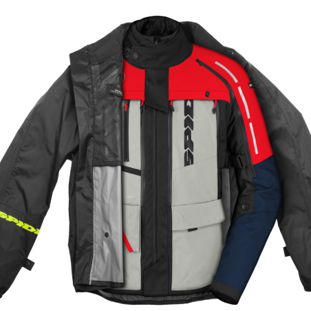 Geaca Moto Spidi 4 Season V3 H2Out - Adventure Touring 3 in 1