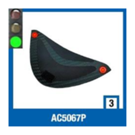 Protecție detașabilă pentru bărbie casca Shark AC5067PBLKTU