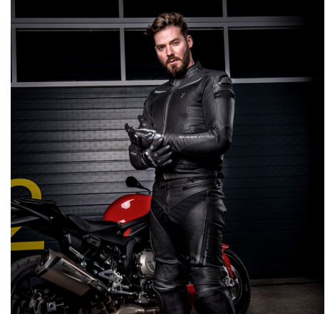 Geaca Shima Piston | Piele + Textil Moto | motorbikers.ro