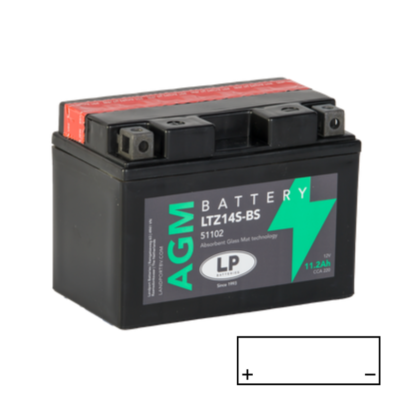 Baterie LP AGM YTZ14S-BS (CCA220)