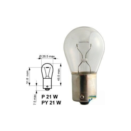 Bec 12v/21w semnalizare-frana