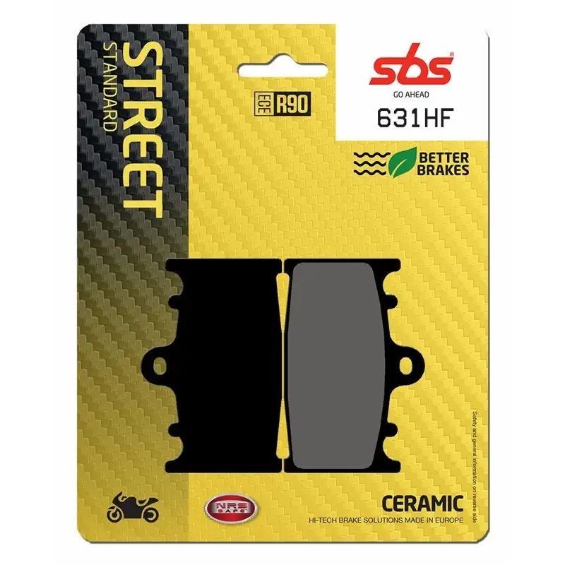 Placute de frana moto SBS631HF Ceramic Street Standard