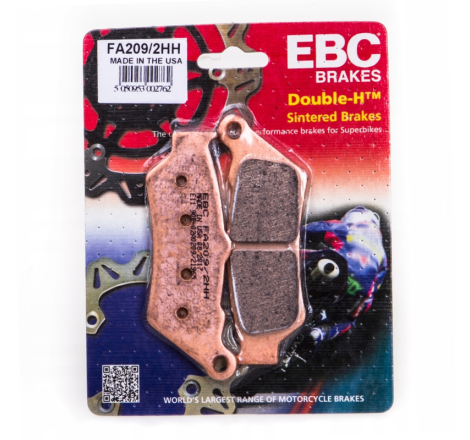 Set placute de frana sinterizate EBC FA209/2HH